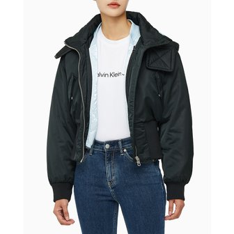 Calvin Klein Jeans 여성 3 IN 1 후드 보머 점퍼(J222681)