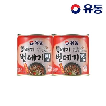 유동 뚝배기 번데기탕 얼큰한 맛 280g x2개