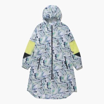 르꼬끄골프 [여주점] 여성 배색 포인트 긴기장 점퍼 GQ122LBL36  LIME