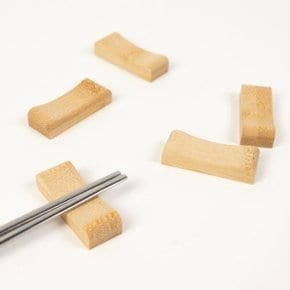 미니멀 젓가락 나무 단면수저 받침 대나무 예쁜 받침대