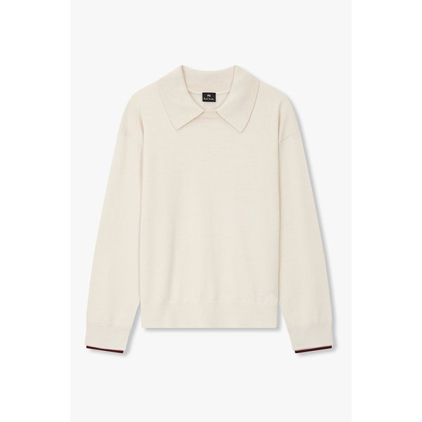 [PS PAUL SMITH] 여성 카라 레이어드 니트 5745328103000