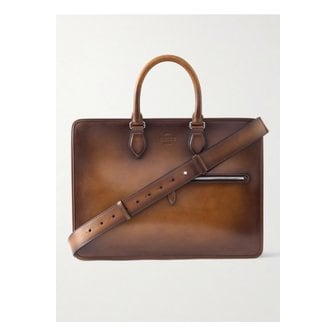 벨루티 두 주르 네오 베네치아 가죽 브리프케이스 46376663162842108