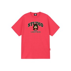 JESUS STUDIO T-SHIRTS - PINK