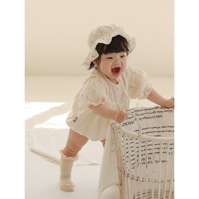 햇살아래 - 프릴 유아 벙거지 모자
