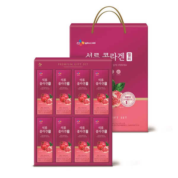 [쓱배송] [CJ] 자연건강 석류콜라겐 젤리(10g*40포)