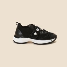 Jewelry knit sneakers(black) DG4DA24512BLK