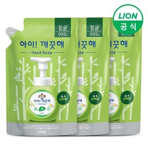 아이깨끗해 핸드워시 숲속산책 리필 450ml 3개_미판매