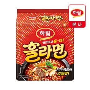 하림 훌라면 112g 4개