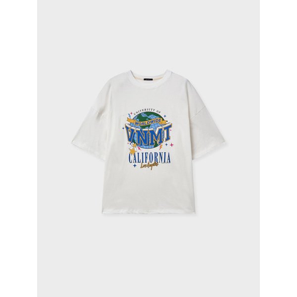 California tee_ivory