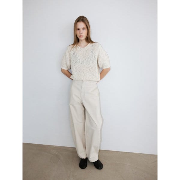OTIZE KNIT TOP (LINEN)