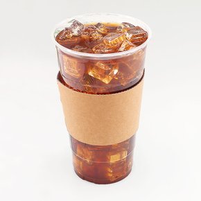 107파이(32온스) 홀더 일회용 투명컵 무지홀더 100개 1리터 일회용 대용량 아이스컵
