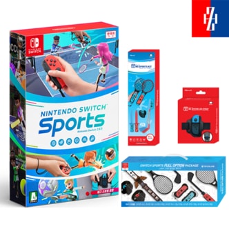 닌텐도 공식판매처 닌텐도 스위치 스포츠 한글판(레그 스트랩 포함) / 스포츠키트 선택