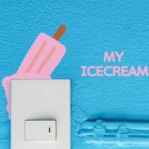 /코이핀즈 My icecream 스위치스티커