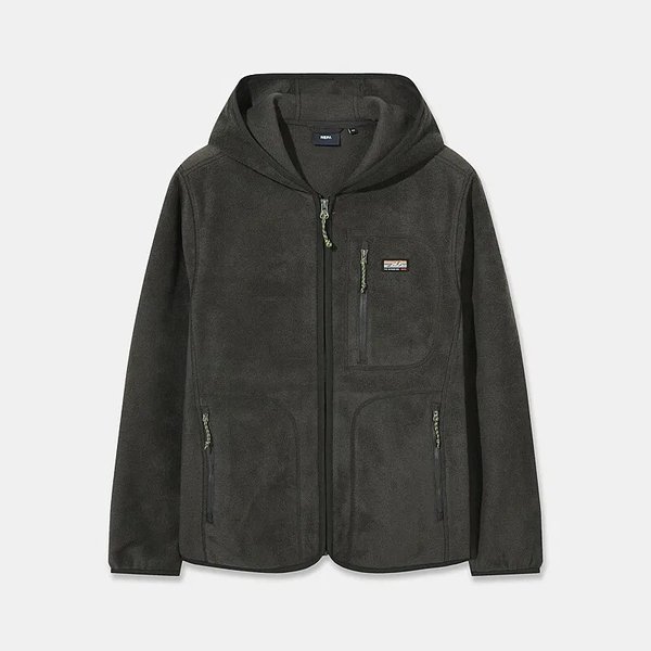 [부산점] 공용 플러피 플리스 후디 자켓 7LF6165