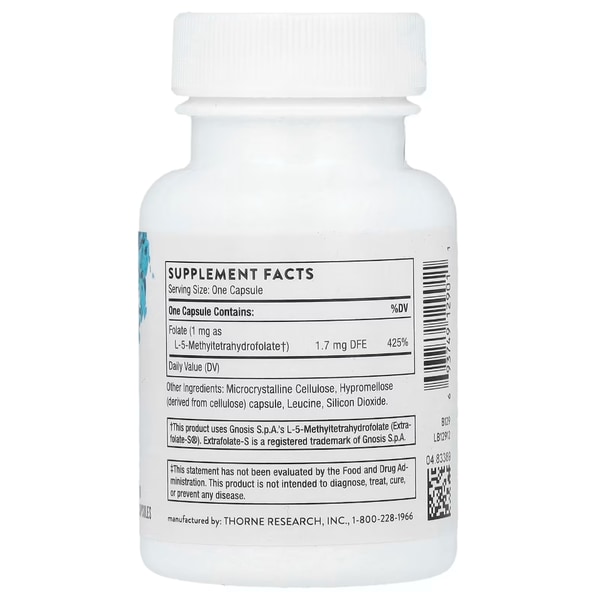 5-MTHF 1mg 메틸엽산 활성엽산 60캡슐