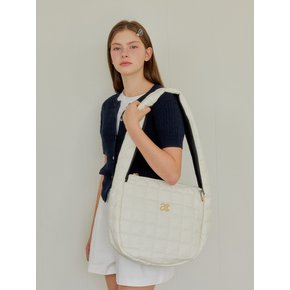 ANC QUILTING BIG BAG_IVORY