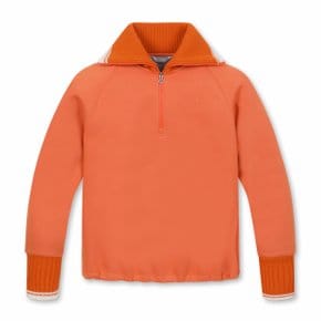 KNIT MIX HALF ZIP-UP_NLTBW23707COX