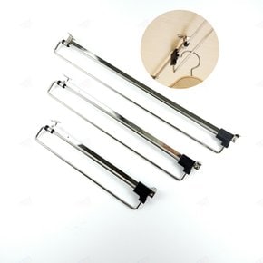 옷걸이 행거 슬라이딩 레일 푸쉬 롤 인출식 옷장 바지걸이 레일행거 의류 고급 수납 슬라이드