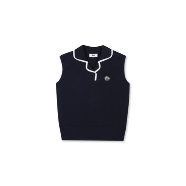 왁 골프 (WWWAM24321NYD)여성 Lemon Dots Knit Vest