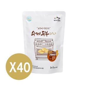 국산 콩 수제 두부과자 40봉