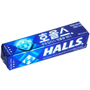 HALLS 호올스 스틱 멘톨 사탕 졸음방지 캔디 멘토립터스