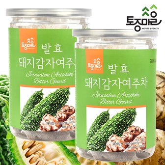 토종마을 발효 돼지감자 여주차 30티백 X 2통