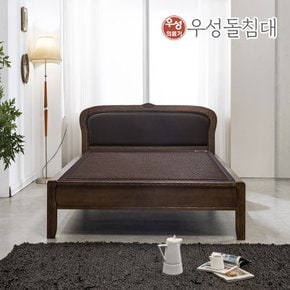 [우성의료기]우성흙돌침대 세라믹 싱글 가죽 레트로