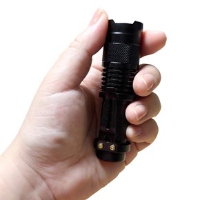 UV LED 자외선램프 클립형 휴대용 경화 손전등 395nm