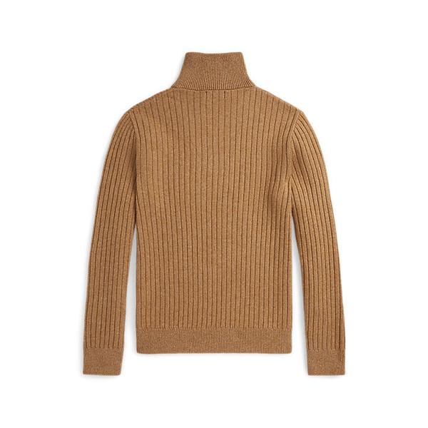 남성 리브 니트 울 코튼 스웨터(MNPOSWE16822305200)