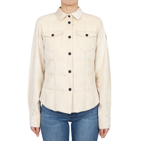 [부산점] 몽클레어 그레노블 낭기 코듀로이 여성 패딩 자켓 1G00006 598US 21I K2098