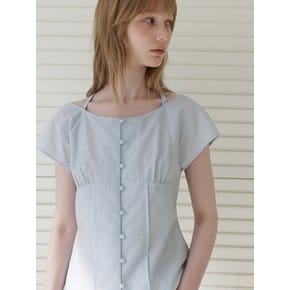 [단독] Deux Strap Blouse_2colors