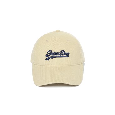 SUPERDRY 빈티지 로고 코듀로이 볼캡(SDUZCDO04BEG)