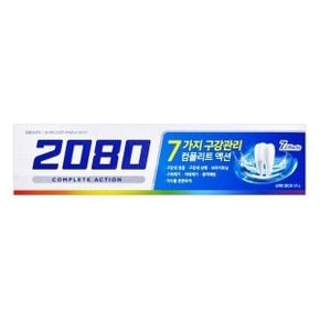 2080 컴플리트액션 치약 쿨민트향 120g X 1개