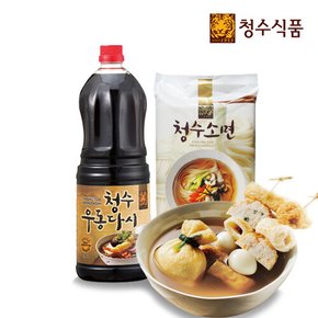 포장국수소면 1.5KG + 우동다시 1.8L