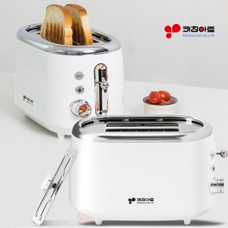  키친아트 레트로 2구 팝업 토스터기 KSJ-T560 7단 굽기조절 사무실 가정용 토스트기 간식 식빵