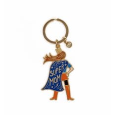 [Rifle Paper Co.] Super Mom Enamel Keychain