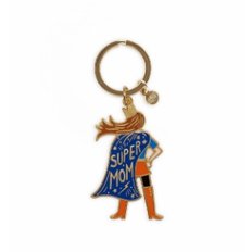 [Rifle Paper Co.] Super Mom Enamel Keychain