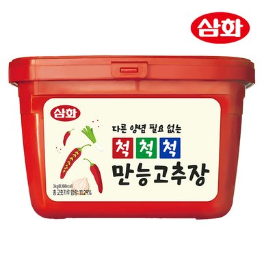 삼화 척척척 만능고추장 3kg