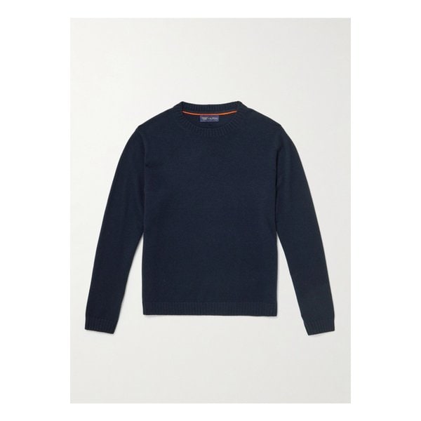 엔필 스탠리 투치  캐시미어 스웨터 블루 46376663162945102