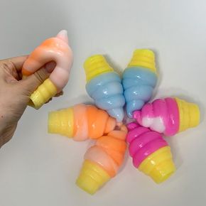 슬로우샤베트콘 스퀴시볼 말랑이 아이스크림 스트레스_P430804453
