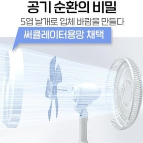 컴퍼니 저소음 스탠드 선풍기 14인치 발터치 서큘레이터 써큘레이터형 리모컨 선풍기