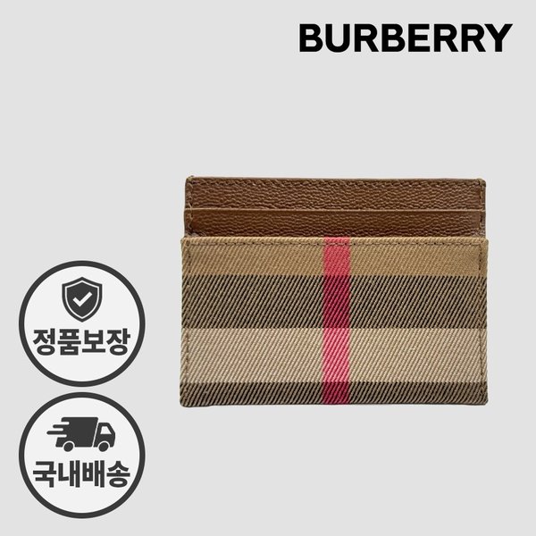 샌든 카드지갑 80845401 체크 SANDON