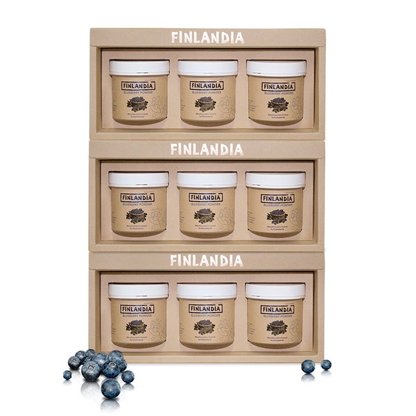 핀란드 블루베리 분말 파우더 50g 9통