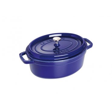  staub 27cm] La Cocotte Oval 40510-269 스토우브 [피코 코콧 타원형 그랑블루 큰 양손 주물