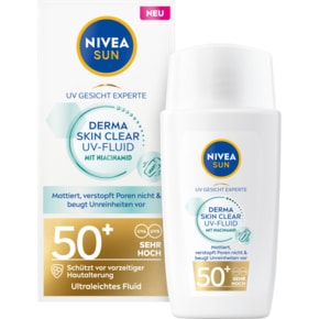 니베아 NIVEA 선로션 더마 스킨 클리어 UV 플루이드 LSF50+ 40ml