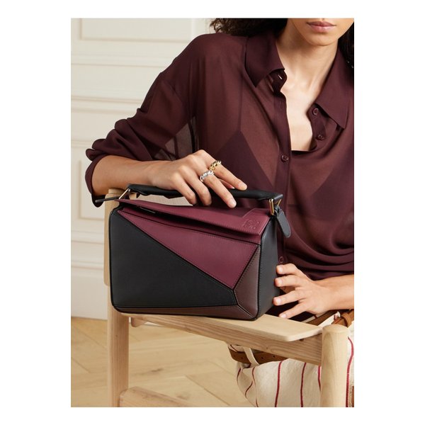 조세프 알버스 퍼즐 스퀘어 스몰 가죽 숄더 백 멀티컬러 46376663162923292