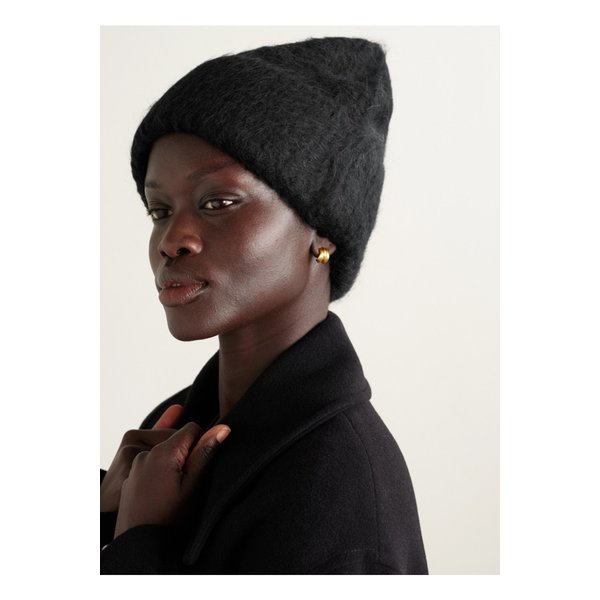 브러시드 알파카 블렌드 비니 46376663162927143