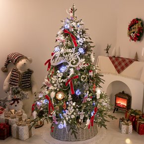 벨리레드캐롤라이나트리 180cm (단면) 크리스마스트리 풀세트