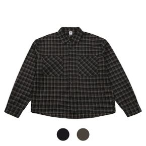 남성 격자패턴 더블포켓 숏핏 셔츠 NUI SHA 1101_P433642961