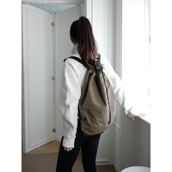 언폴드 String Backpack (khaki-Brown)